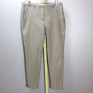 Fabiana Filippi Slim Leg Stretch Pants Black & White Size‎ 10 Italy